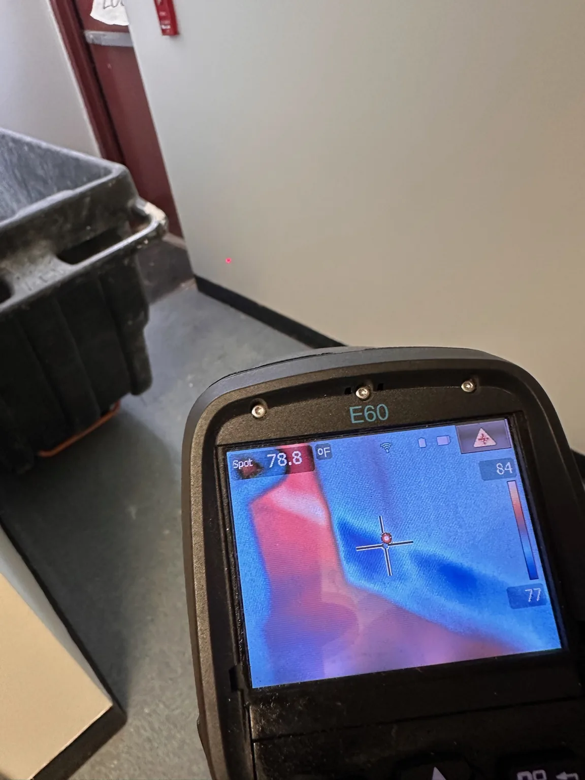 Field evidence from a Same Day Mitigation commercial water-loss investigation in Corinth, Texas