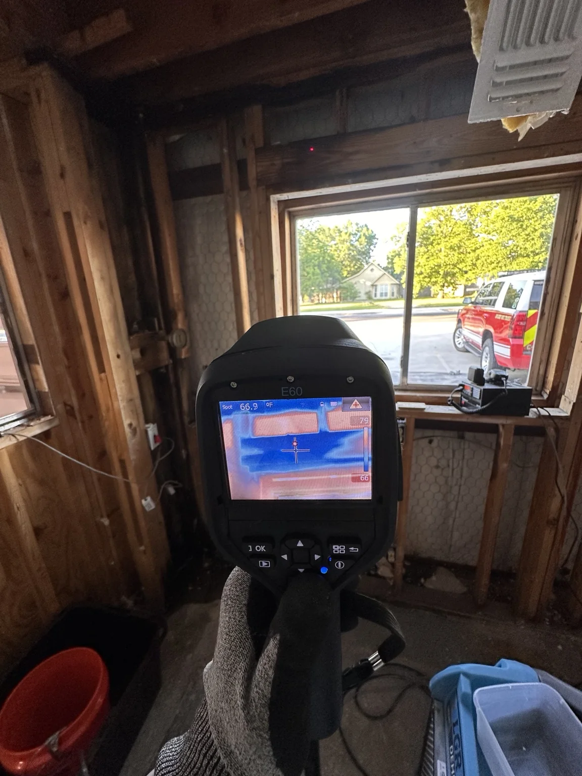 Thermal screening during active mitigation